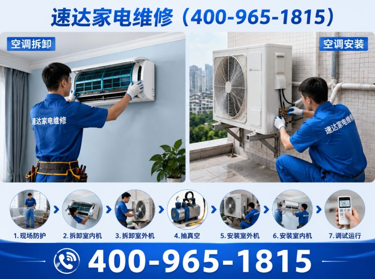 焦作中央空调维修展示图